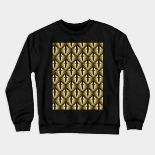 Dark brown fantasy dragon eye Crewneck Sweatshirt